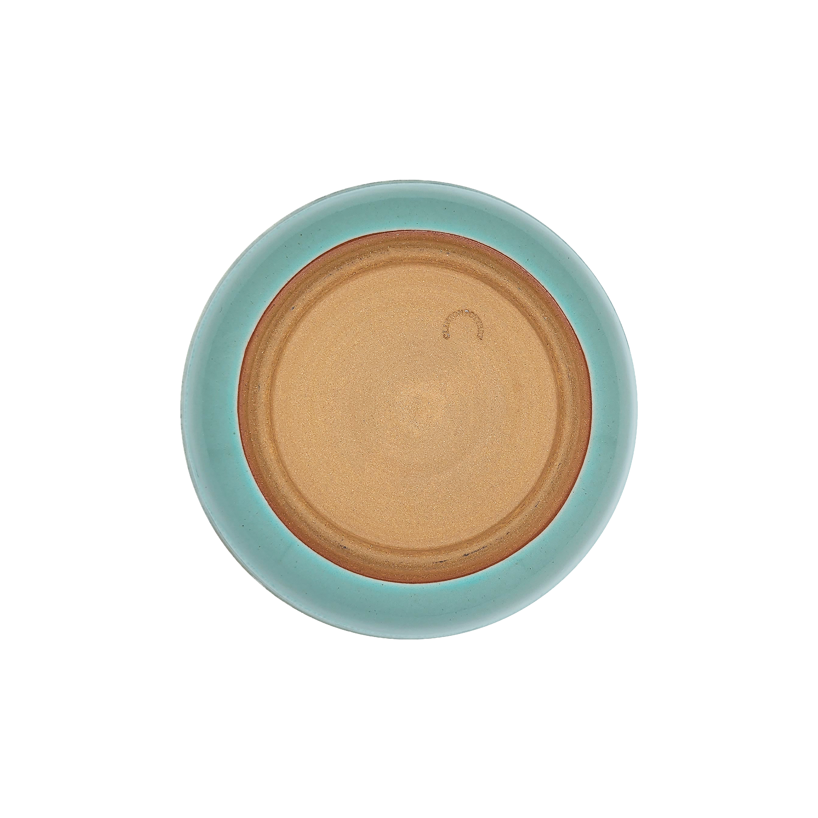 Image: A sky-blue pasta dish with a diameter of 8.5 inches. Its glossy finish and raised edges make it a stylish choice for serving smaller portions of pasta dishes at any meal.