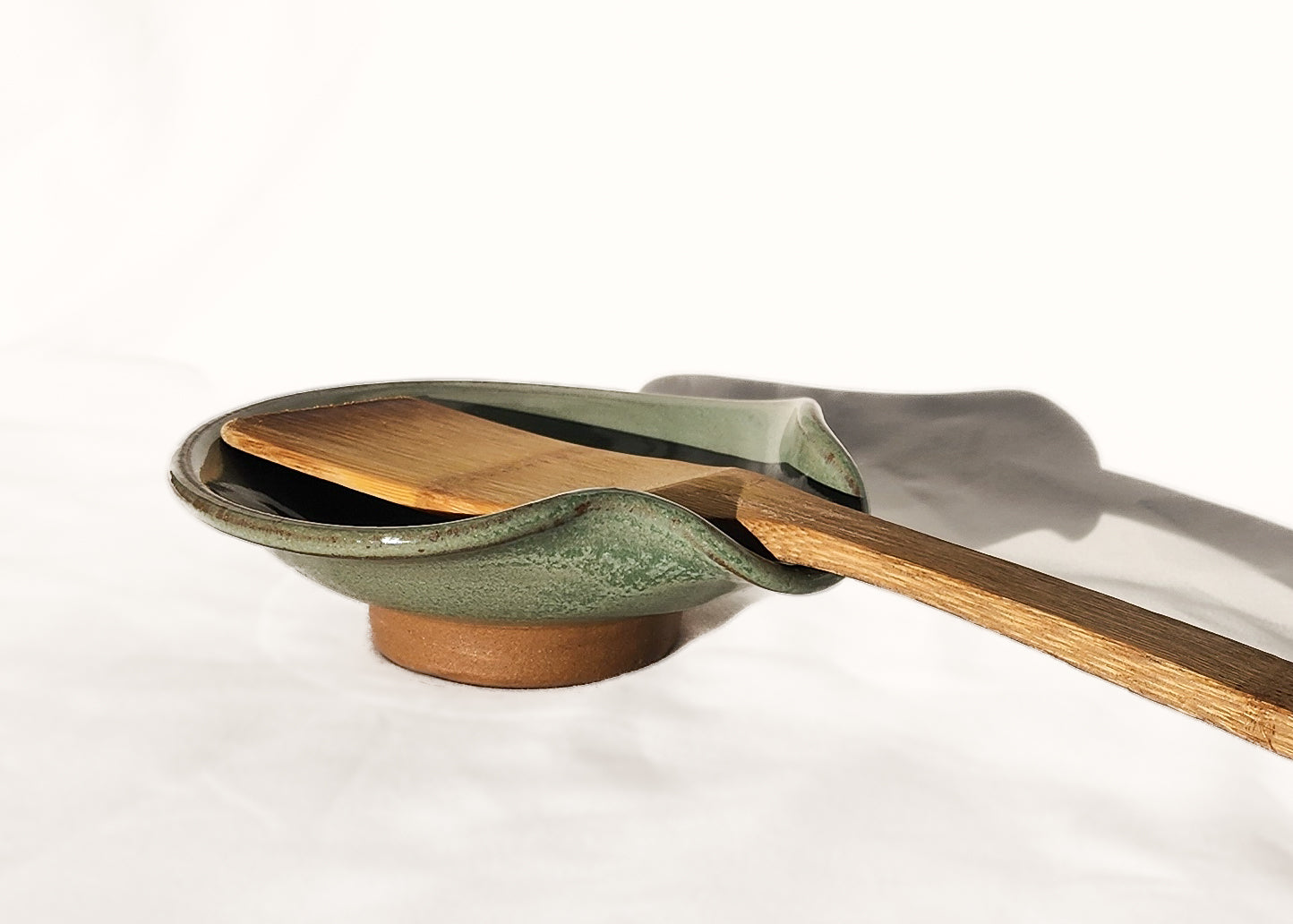 Clinton Pottery Spoon Rest - Butter