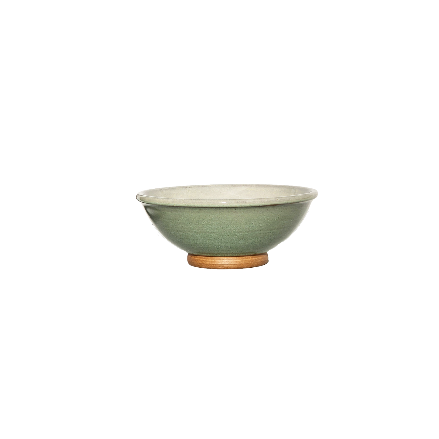 Image: A ceramic bowl in fresh light green, echoing the hues of spring foliage. Sized at 1 cup, it's perfect for serving small portions of snacks or desserts.