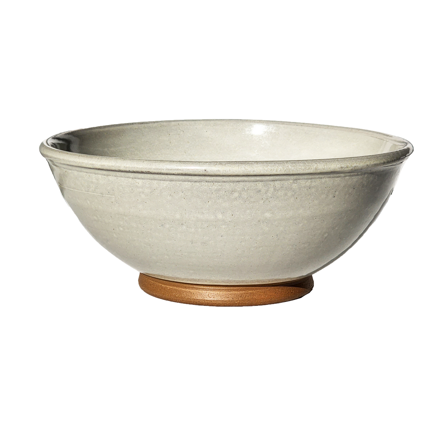 Image: A large mixing bowl in pristine white, featuring a spacious design with a capacity of 12.5 cups. Enhance your kitchen with the timeless elegance and versatility of white.